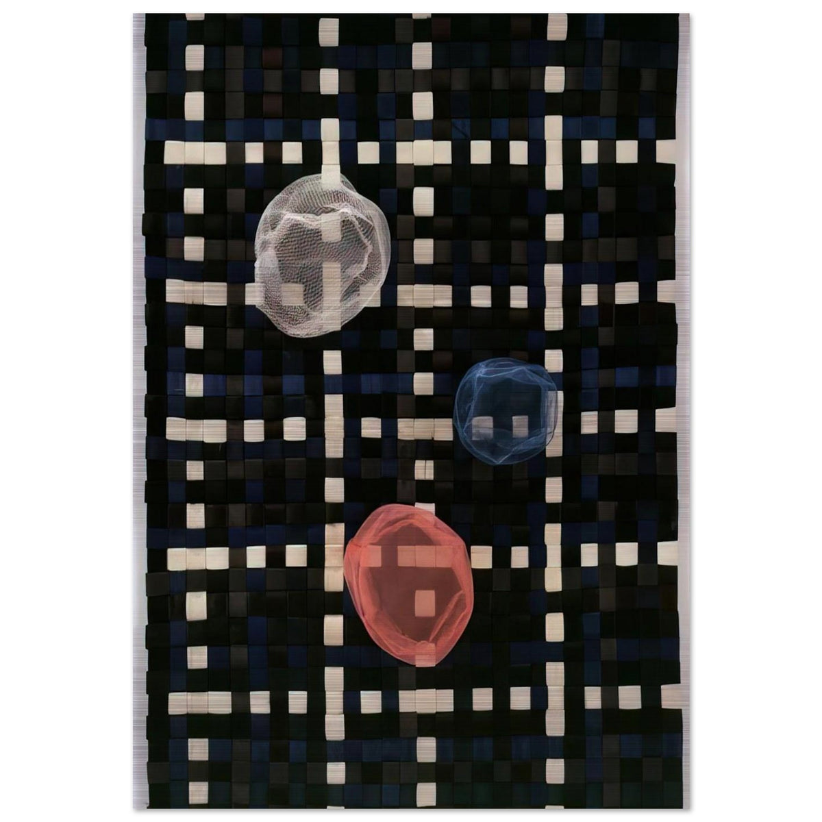 UNTITLED 2007 - Louise Bourgeois Brushed Aluminum Print - 70x100 cm / 28x40 inches | Louise Bourgeois Aluminum Print | Louise Bourgeois Prints