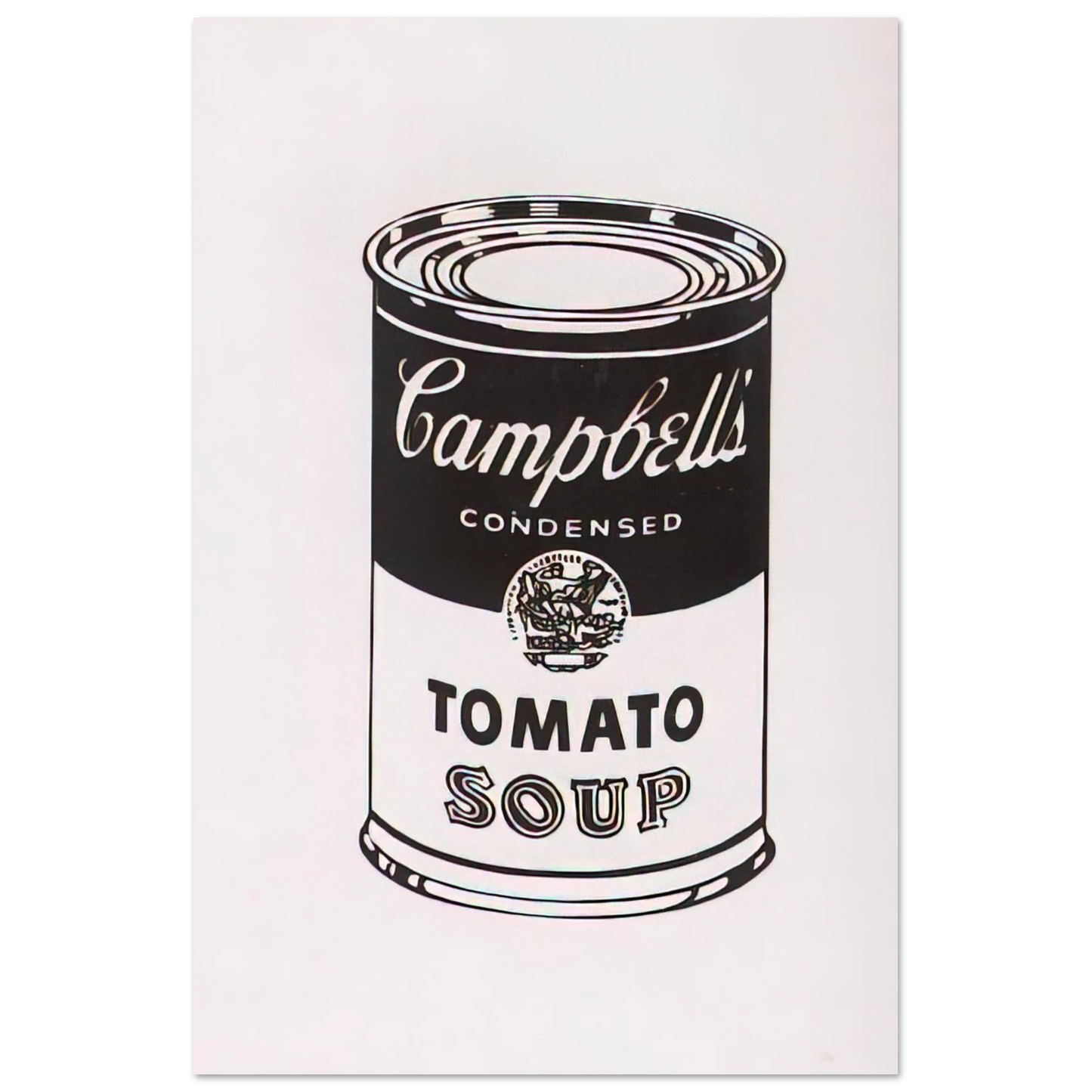 Andy Warhol - Campbell's Soup Can  Tomato -Retrospective Series Fine Art Poster