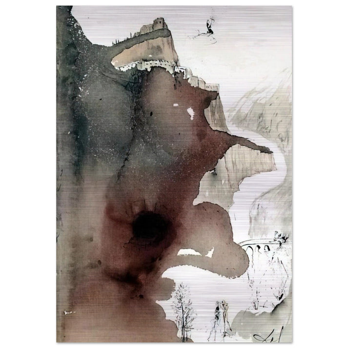 ET BAPTIZATUS EST A IOANNE IN IORDANE LUKE 3 3 - Salvador Dali Brushed Aluminum Print - 70x100 cm / 28x40 inches | Salvador Dali Aluminum Print | Salvador Dali Prints