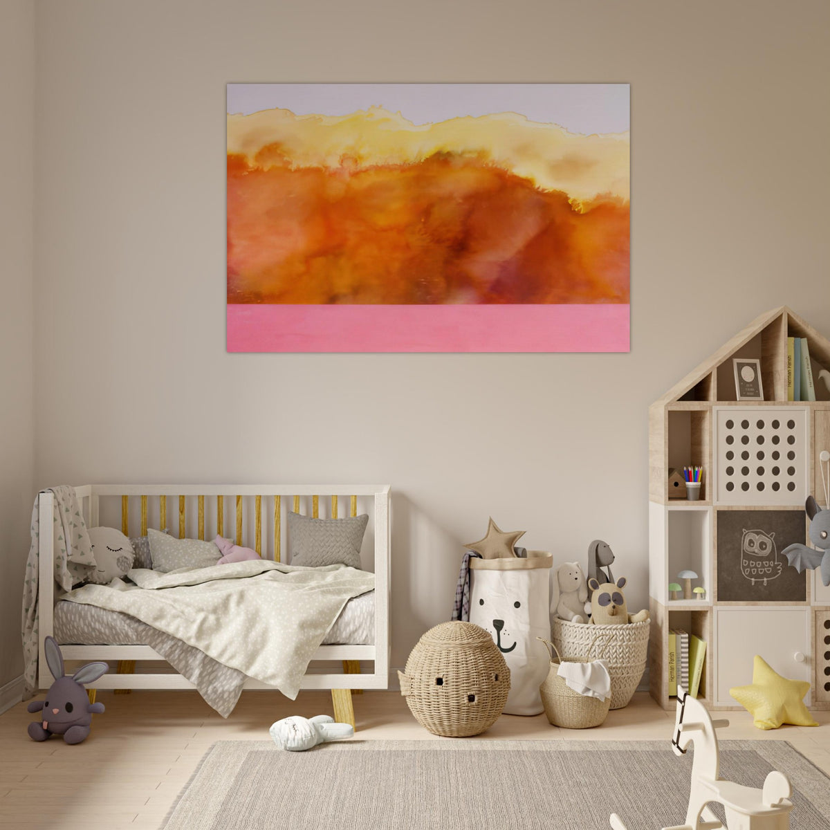 For John Keats - 1978 - Ronnie Landfield Art Prints - 100x150 cm / 40x60″ inches | Ronnie Landfield Poster | Ronnie Landfield Prints