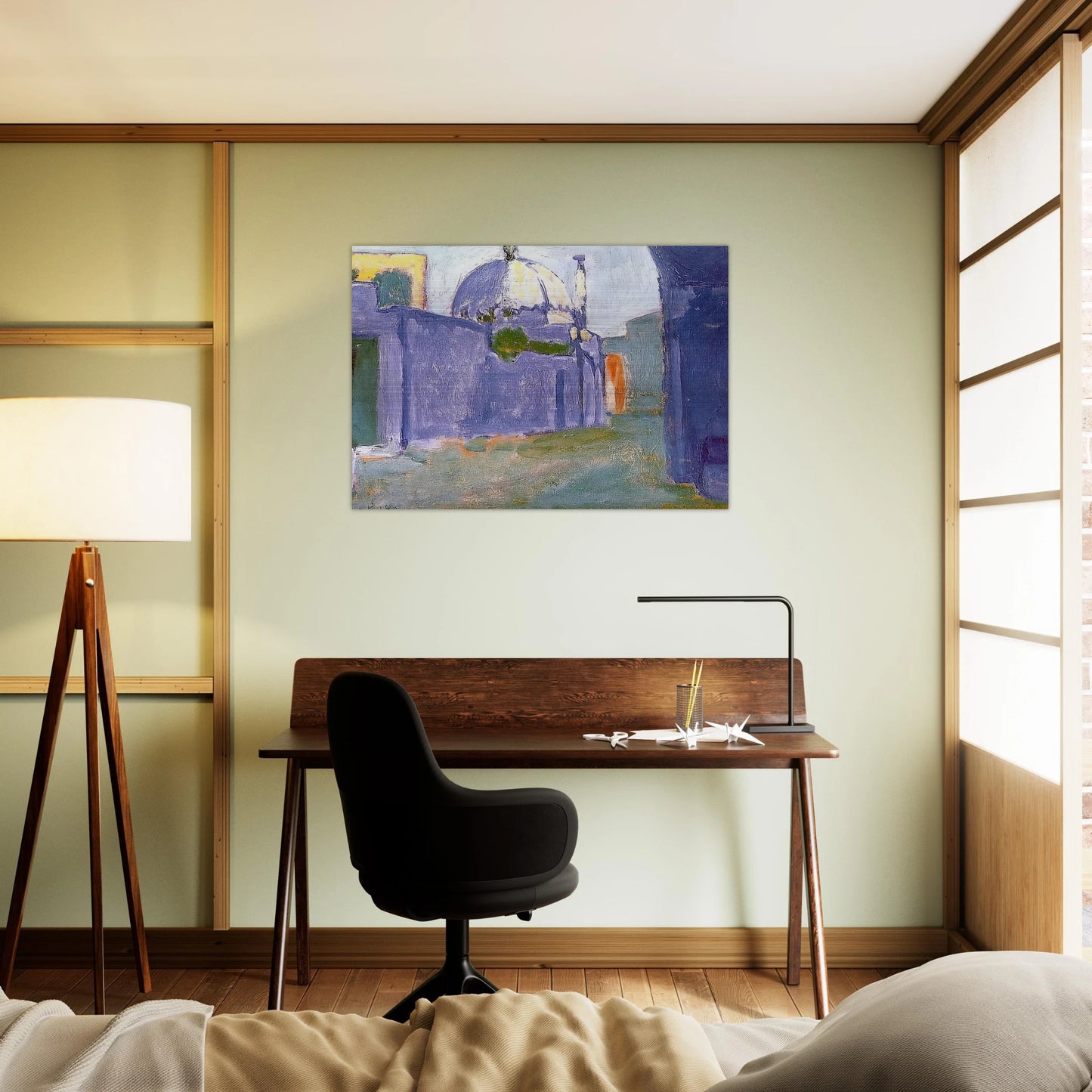 LE MARABOUT 1912 - Henri Matisse Brushed Aluminum Print - 70x100 cm / 28x40 inches | Henri Matisse Aluminum Print | Henri Matisse Prints
