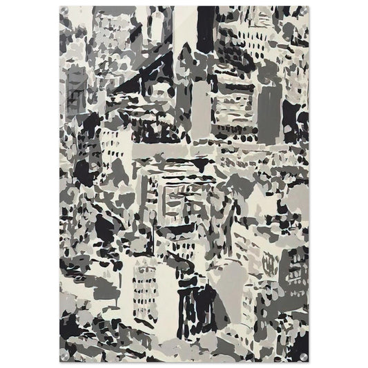 TOWNSCAPE 1969 - Gerhard Richter Acrylic Print - 70x100 cm / 28x40″ inches