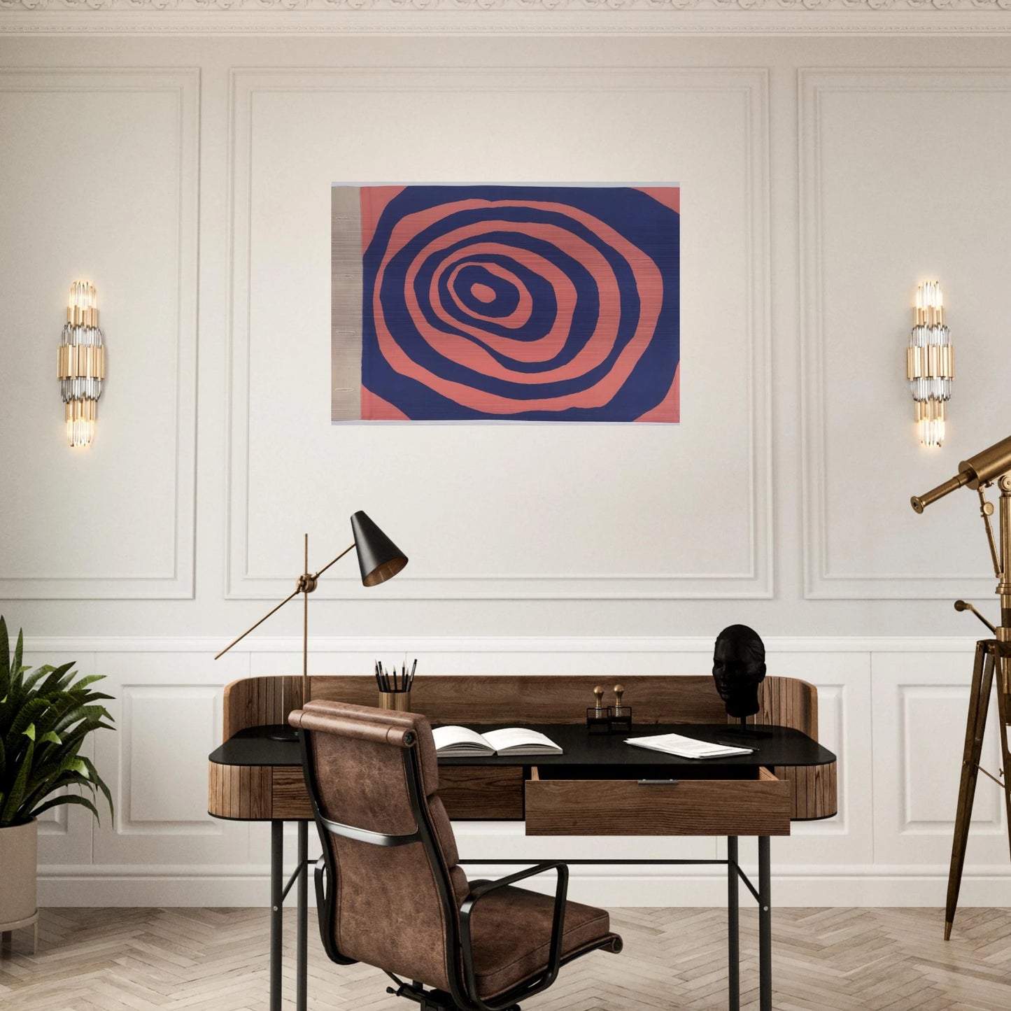 ODE TO THE BIEVRE 2007 0 - Louise Bourgeois Brushed Aluminum Print - 70x100 cm / 28x40 inches | Louise Bourgeois Aluminum Print | Louise Bourgeois Prints