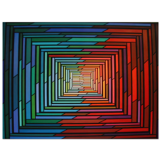 Piero Dorazio - No Ã¢â‚¬â€œ Stop - 1996  75x100 cm / 30x40inches Fine Art Poster