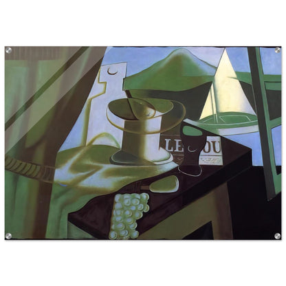 THE BAY 1921 - Juan Gris Acrylic Print - 70x100 cm / 28x40″ inches