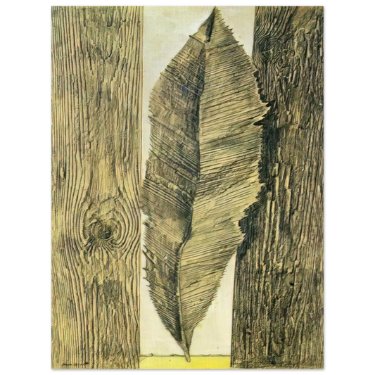 Max Ernst - Leaf customs  75x100 cm / 30x40inches Fine Art Poster