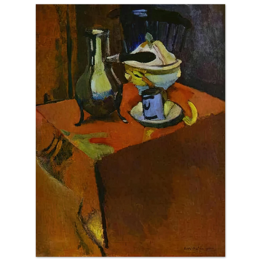 Henri Matisse - DISHES ON A TABLE 1900  75x100 cm / 30x40inches Fine Art Poster