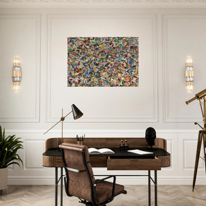 Noon - Lee Krasner Brushed Aluminum Print - 70x100 cm / 28x40 inches | Lee Krasner Aluminum Print | Lee Krasner Prints