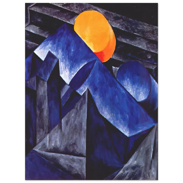 Natalia Goncharova - Composition - 1914  75x100 cm / 30x40inches Fine Art Poster