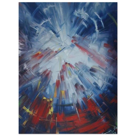 Konrad Zuse - Vantage Point  75x100 cm / 30x40inches Fine Art Poster