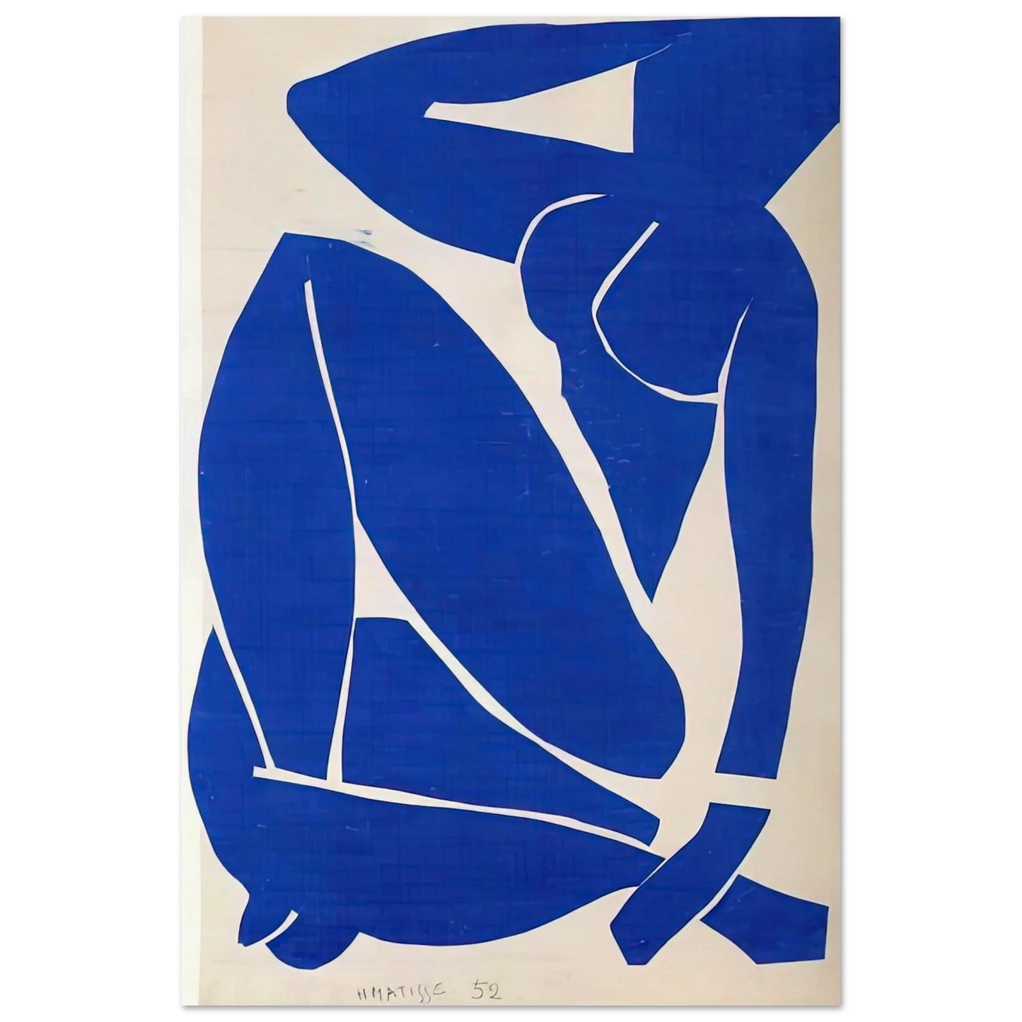BLUE NUDE - Henri Matisse Art Prints - 100x150 cm / 40x60″ inches | Henri Matisse Poster | Henri Matisse Prints