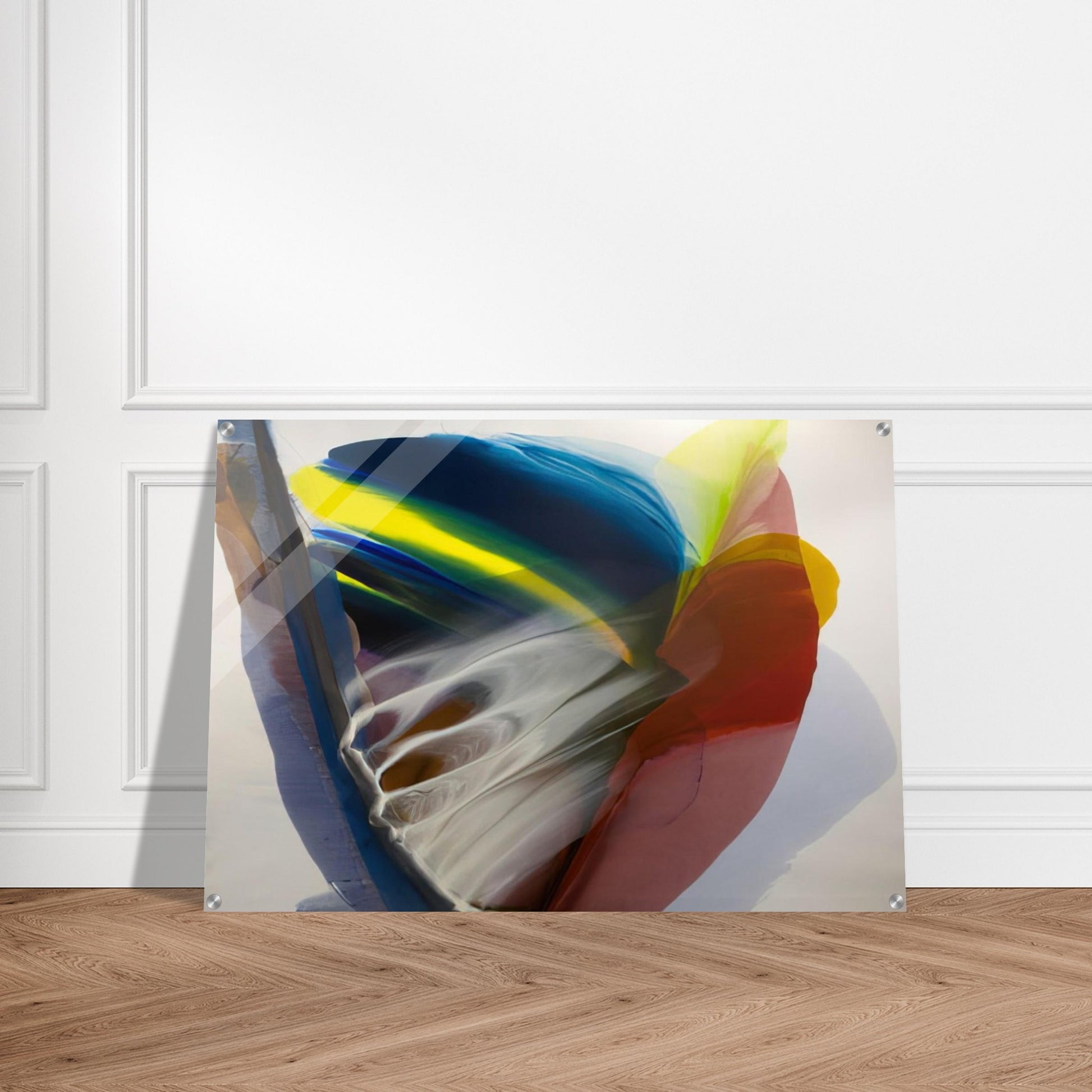 Wanderland Express - 1976 - Paul Jenkins Acrylic Print - 70x100 cm / 28x40″ inches | Paul Jenkins Wall Art | Paul Jenkins Prints