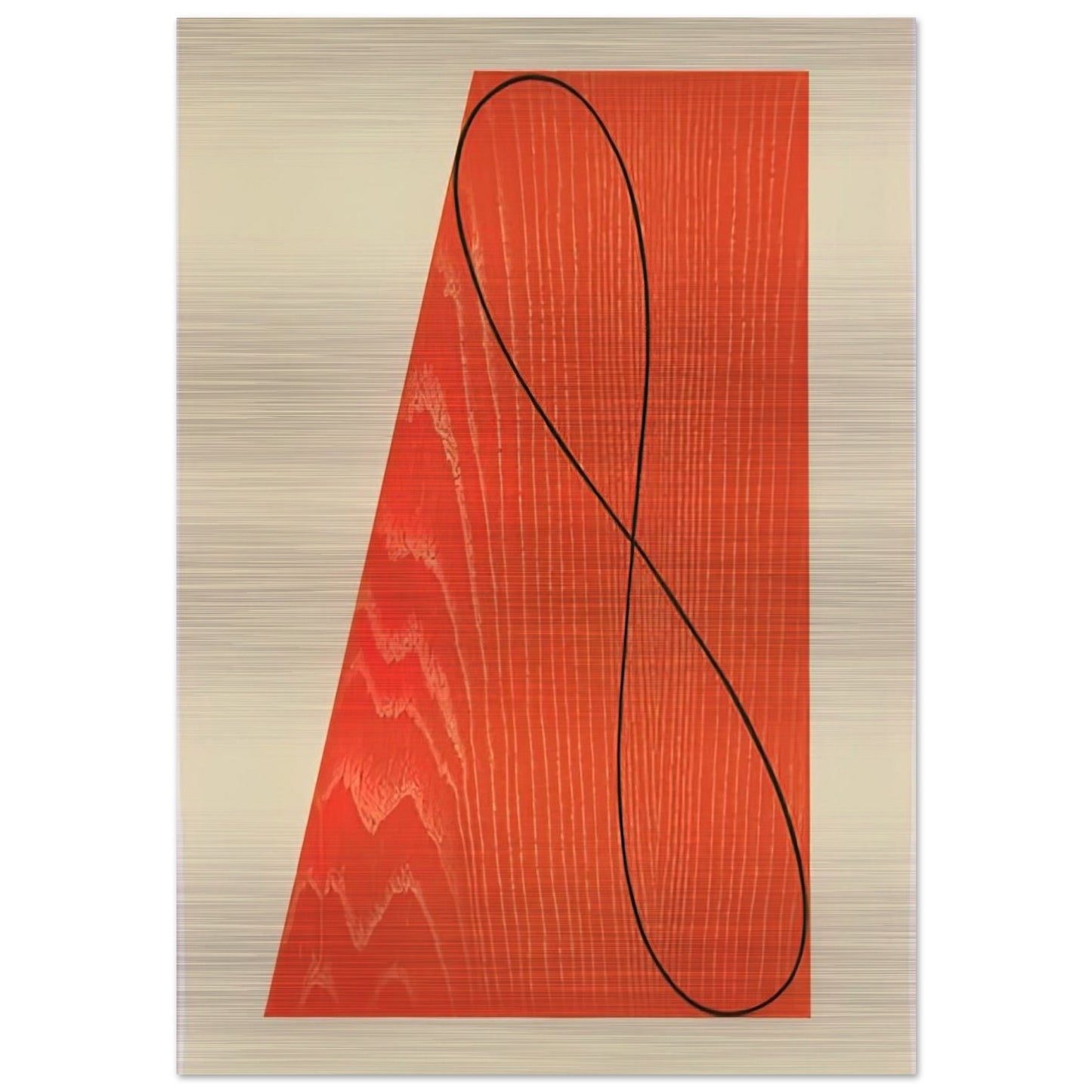UNTITLED FROM SKOWHEGAN SUITE 1992 - Robert Mangold Brushed Aluminum Print - 70x100 cm / 28x40 inches | Robert Mangold Aluminum Print | Robert Mangold Prints