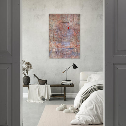 CACODEMONIC 1916 - Paul Klee Brushed Aluminum Print - 70x100 cm / 28x40 inches | Paul Klee Aluminum Print | Paul Klee Prints