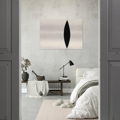 Mandorla Form - Ellsworth Kelly Brushed Aluminum Print - 70x100 cm / 28x40 inches | Ellsworth Kelly Aluminum Print | Ellsworth Kelly Prints