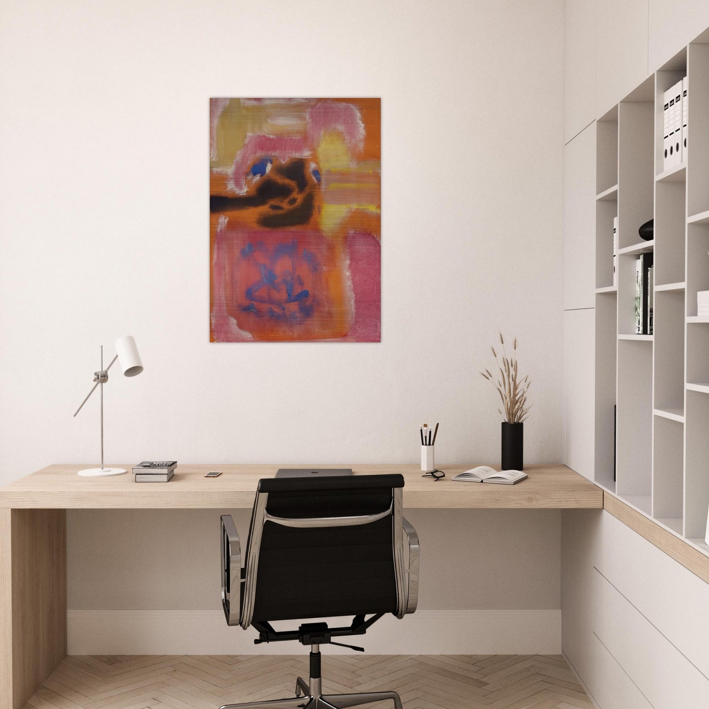 No. 9 - 1947 - Mark Rothko Brushed Aluminum Print - 70x100 cm / 28x40 inches | Mark Rothko Aluminum Print | Mark Rothko Prints