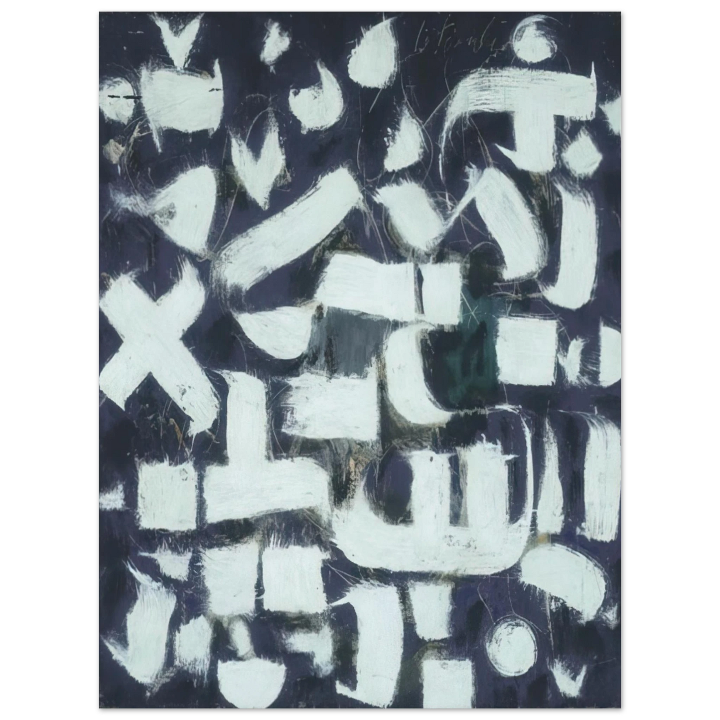 Bradley Walker Tomlin - Number 14 - 1949  75x100 cm / 30x40inches Fine Art Poster