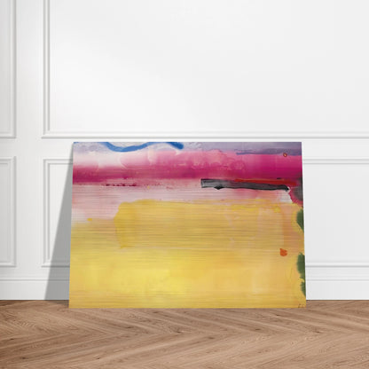 Black-Eyed Susan - 1988 - Helen Frankenthaler Brushed Aluminum Print - 70x100 cm / 28x40 inches | Helen Frankenthaler Aluminum Print | Helen Frankenthaler Prints