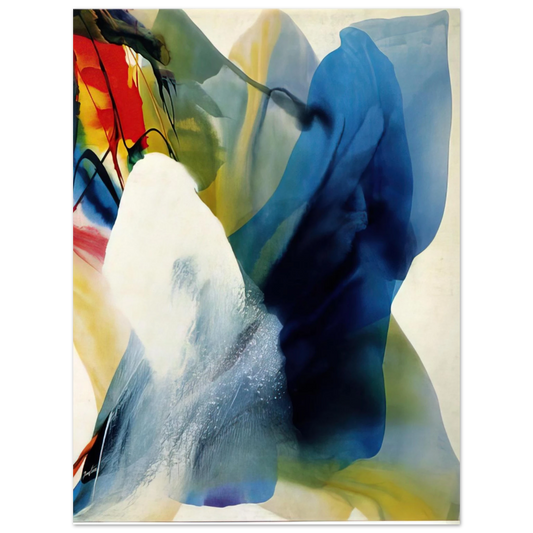 Paul Jenkins - Phenomena Graced by Three  75x100 cm / 30x40inches Fine Art Poster