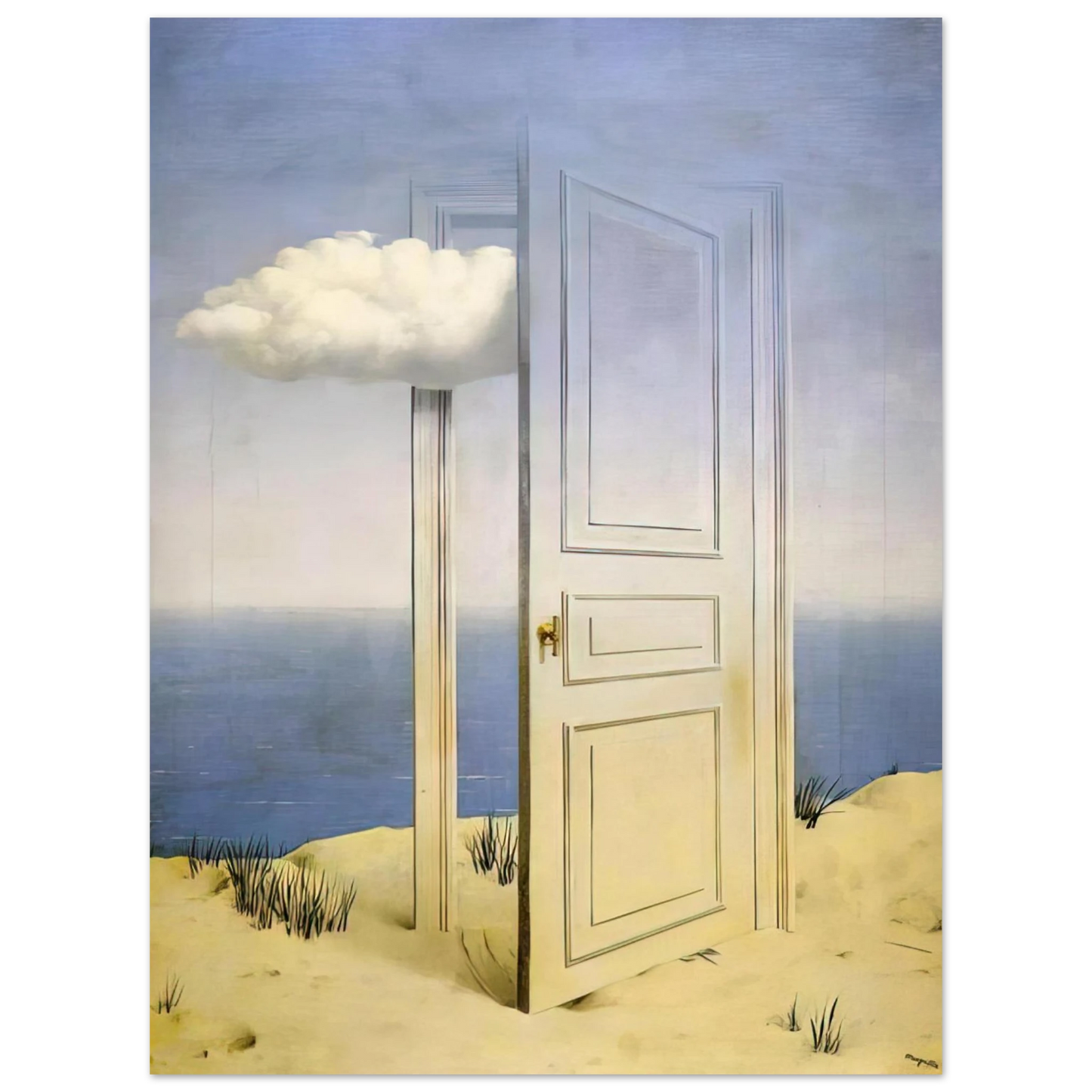Rene Magritte - THE VICTORY 1939  75x100 cm / 30x40inches Fine Art Poster
