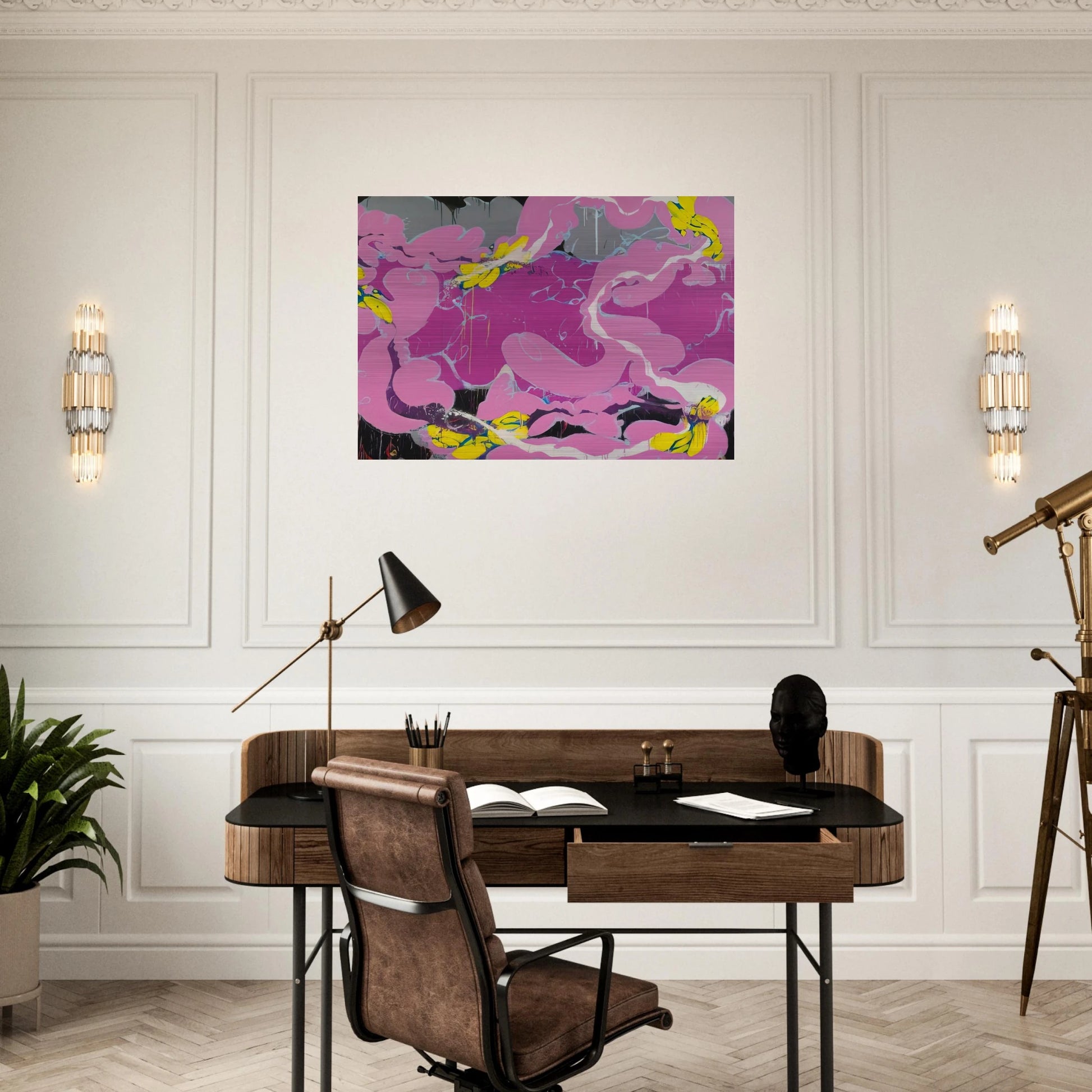 Russian Easter - 1979 - Norman Bluhm Brushed Aluminum Print - 70x100 cm / 28x40 inches | Norman Bluhm Aluminum Print | Norman Bluhm Prints