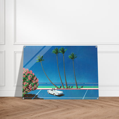 Chillside - Hiroshi Nagai Acrylic Print - 70x100 cm / 28x40″ inches | Hiroshi Nagai Wall Art | Hiroshi Nagai Prints
