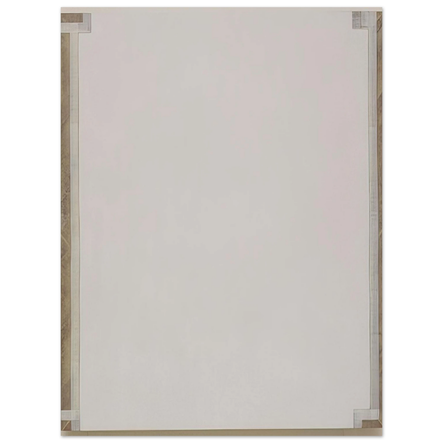 Robert Ryman - Record - 1983  75x100 cm / 30x40inches Fine Art Poster