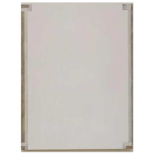 Robert Ryman - Record - 1983  75x100 cm / 30x40inches Fine Art Poster