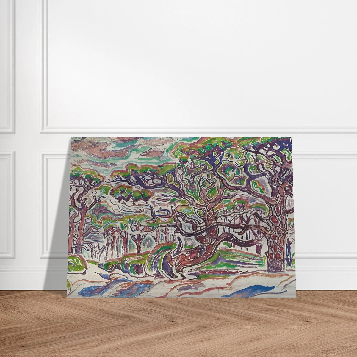 Walter Anderson - Walter Anderson Brushed Aluminum Print - 70x100 cm / 28x40 inches | Walter Anderson Aluminum Print | Walter Anderson Prints