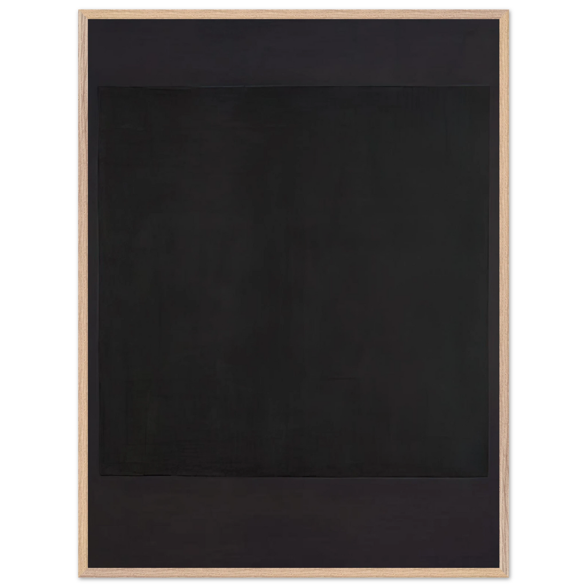 Mark Rothko - No. 7 - 1964 Wall Art - 30x40 cm / 12x16 inches - Premium Wooden Framed Poster With Fine Art Paper-canvas - Black frame
