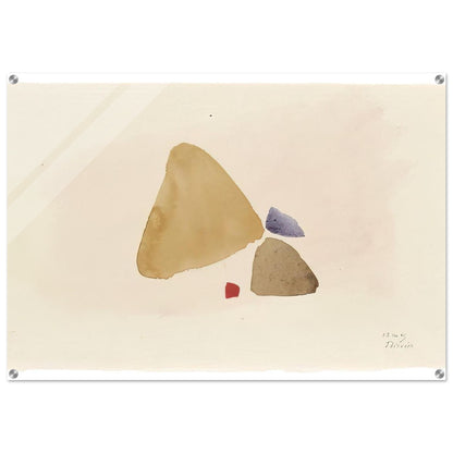 23.10.49 - 1949 - Julius Bissier Acrylic Print - 70x100 cm / 28x40″ inches