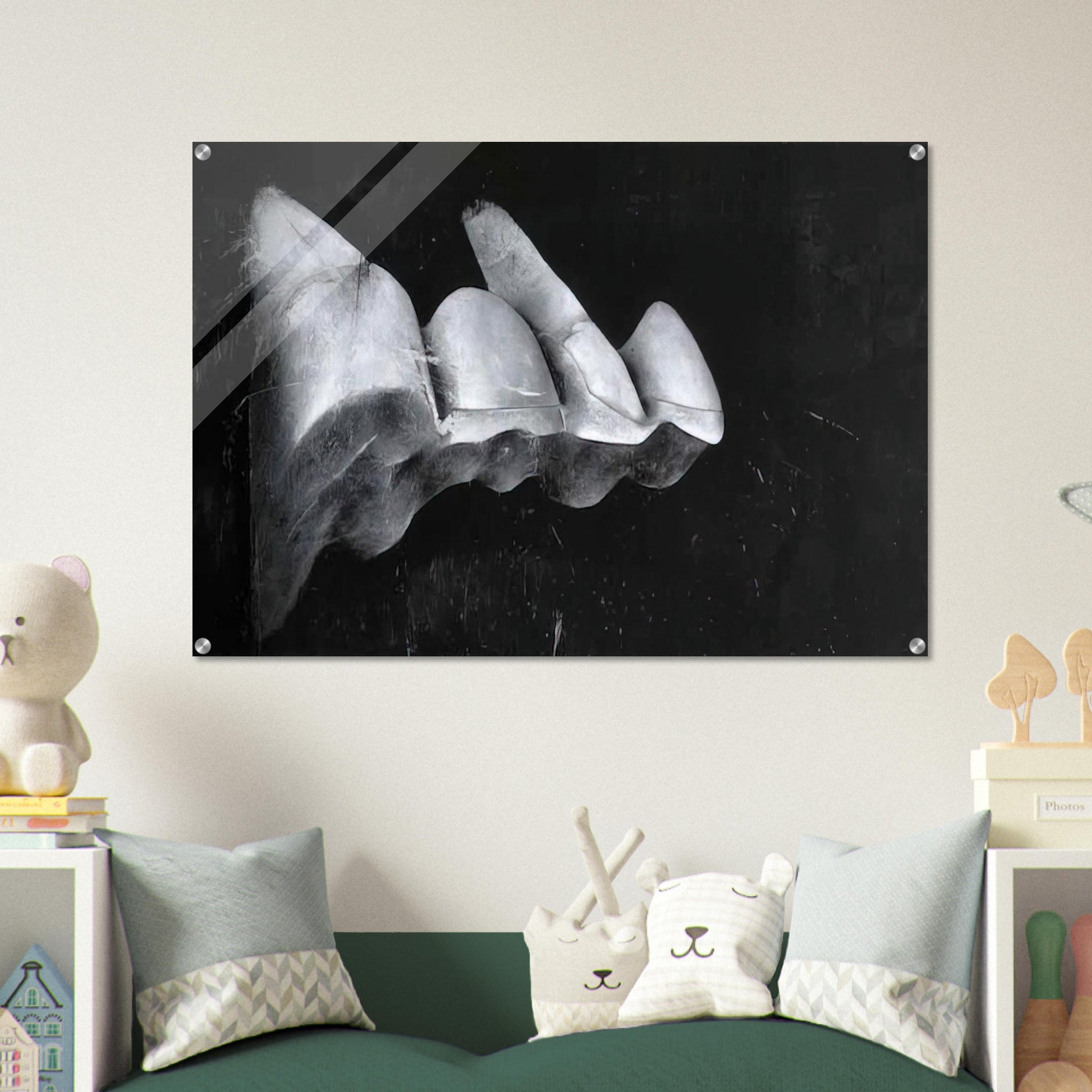 Jay DeFeo/BIG/The Crescent Bridge I - Jay DeFeo Acrylic Print - 70x100 cm / 28x40″ inches