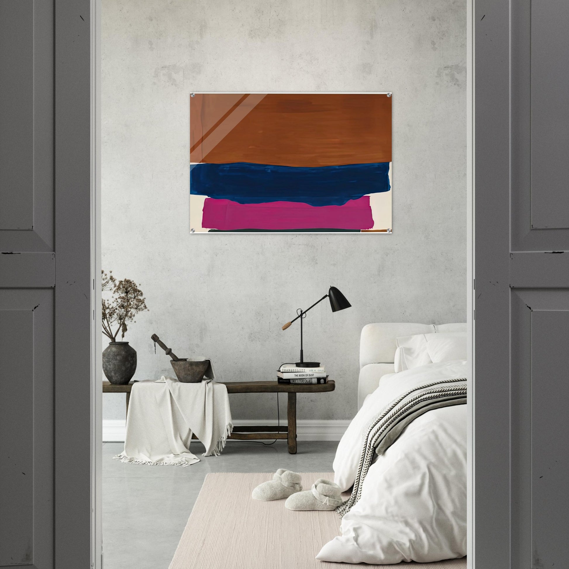 Indian Summer, 1967- - Helen Frankenthaler Acrylic Print - 70x100 cm / 28x40″ inches