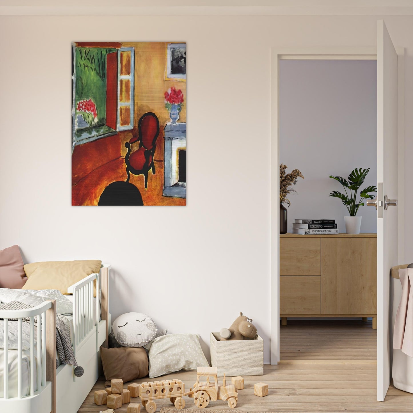 INTERIOR 1940 - Henri Matisse Brushed Aluminum Print - 70x100 cm / 28x40 inches | Henri Matisse Aluminum Print | Henri Matisse Prints