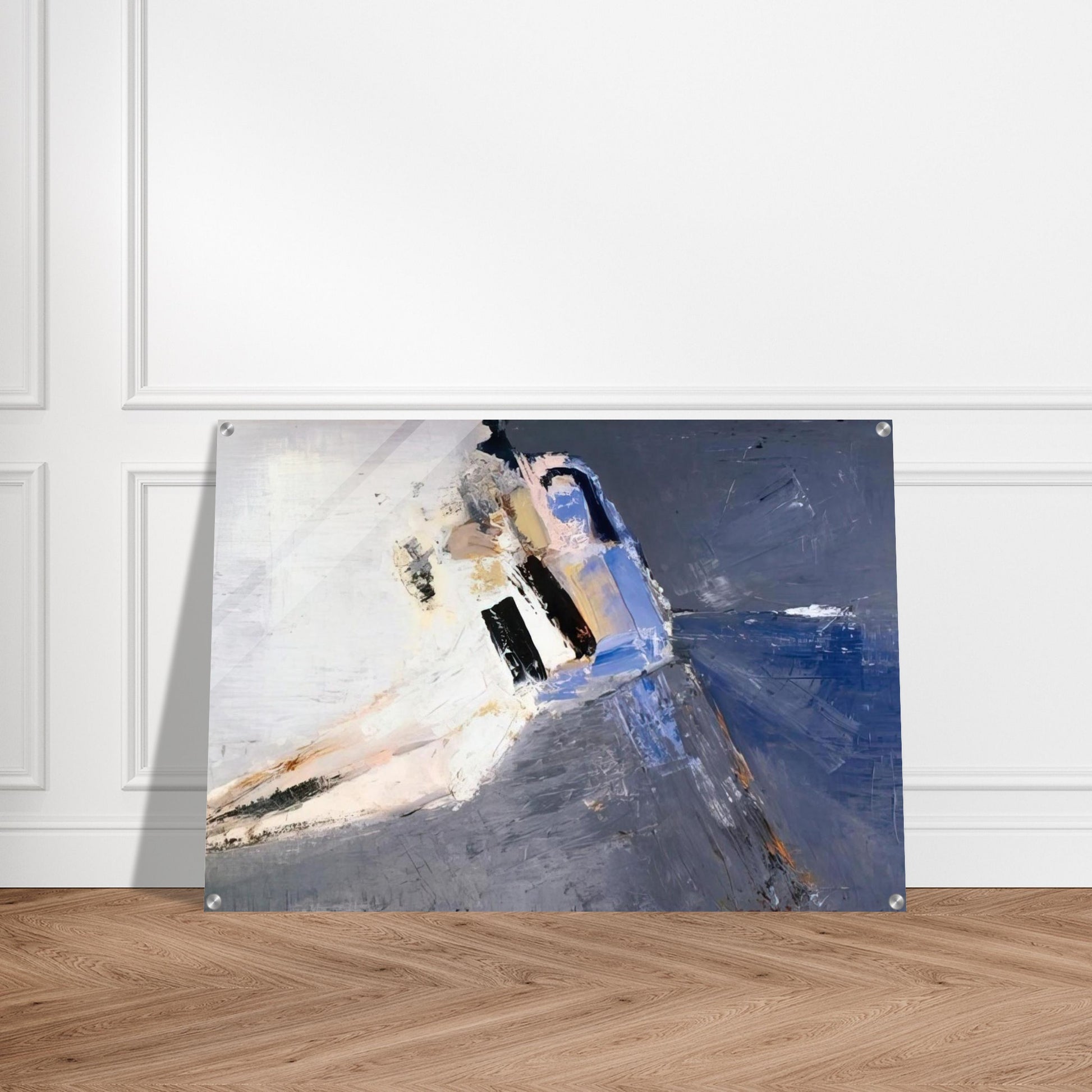 Figure accoudée - 1953 - Nicolas de Stael Acrylic Print - 70x100 cm / 28x40″ inches | Nicolas de Stael Wall Art | Nicolas de Stael Prints