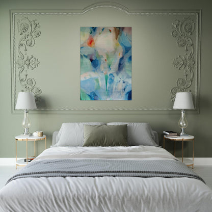 Before Songs - Alice Baber Brushed Aluminum Print - 70x100 cm / 28x40 inches | Alice Baber Aluminum Print | Alice Baber Prints