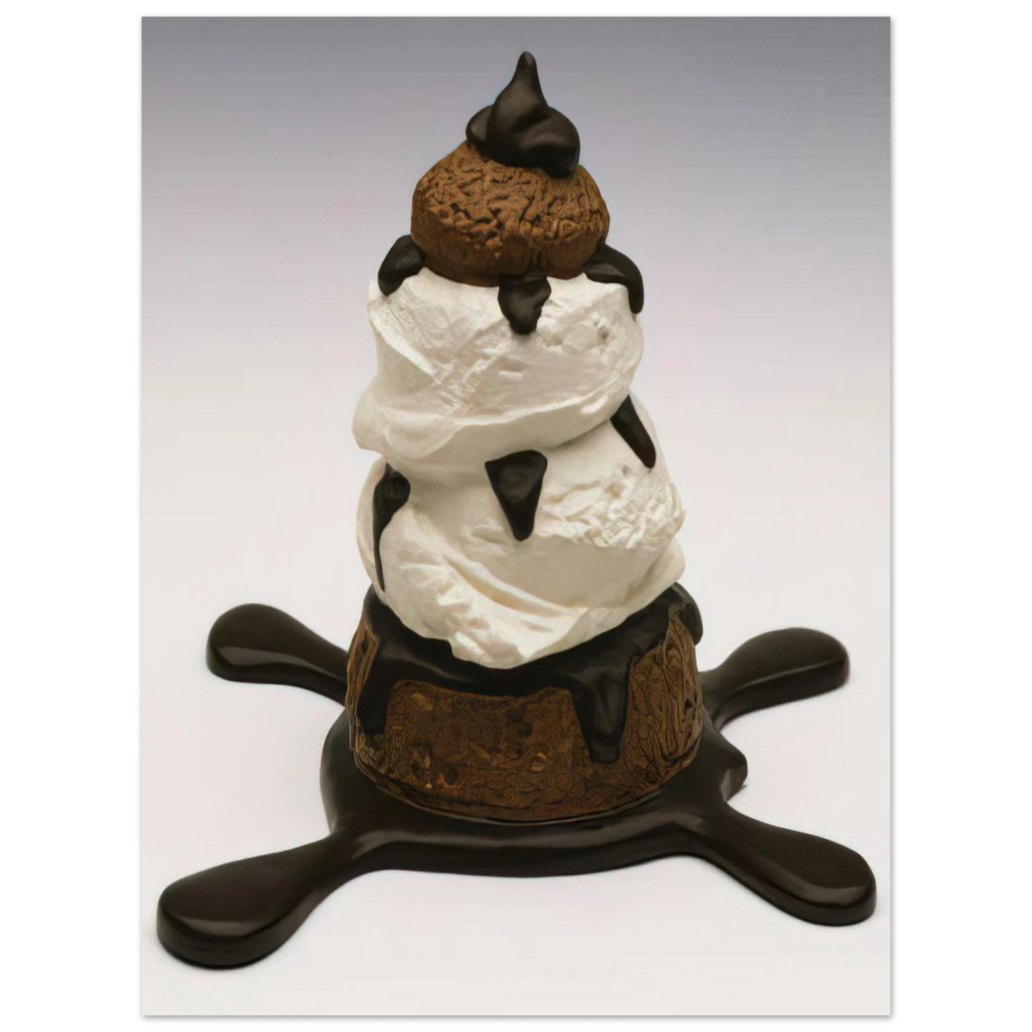 Claes Oldenburg - PROFITEROLE 1990  75x100 cm / 30x40inches Fine Art Poster