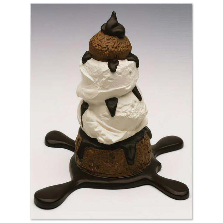 Claes Oldenburg - PROFITEROLE 1990  75x100 cm / 30x40inches Fine Art Poster