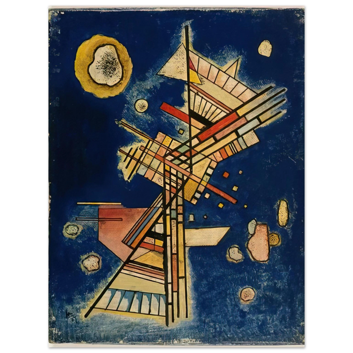 Wassily Kandinsky - DARK FRESHNESS 1927  75x100 cm / 30x40inches Fine Art Poster