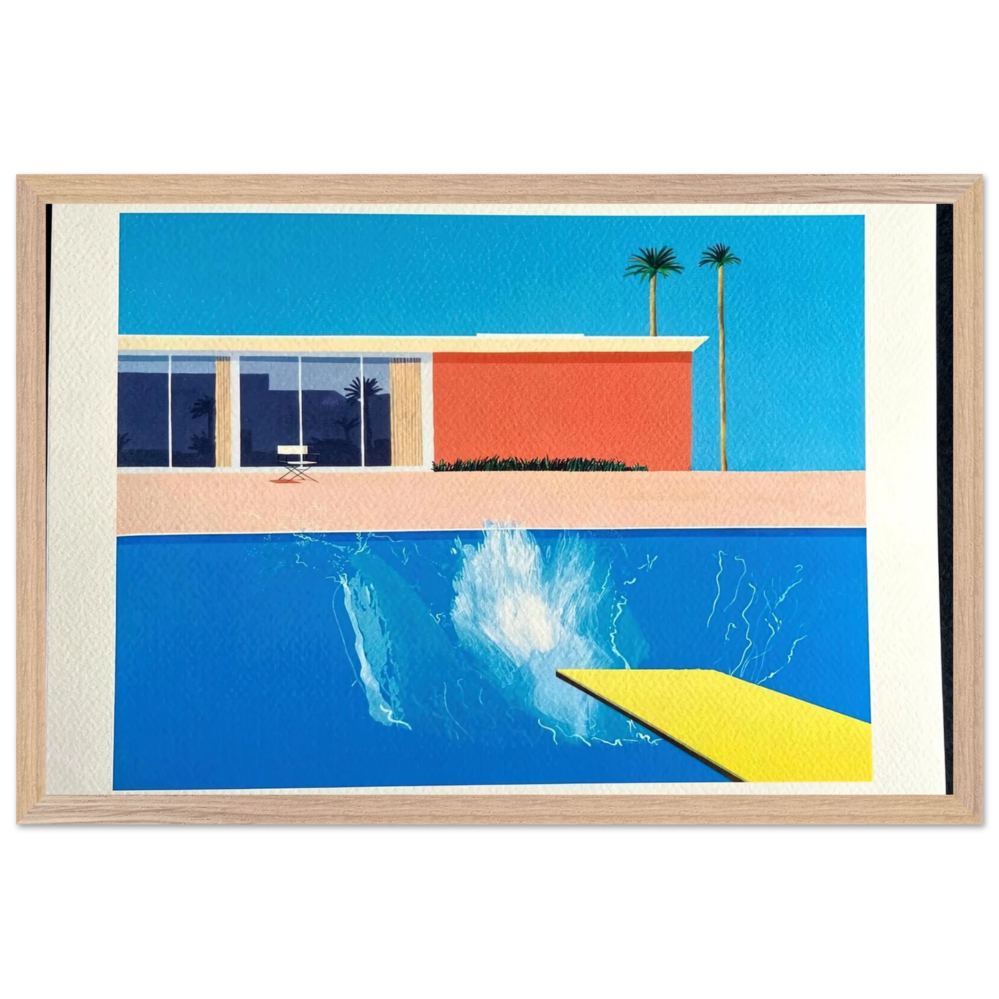 David Hockney - David Hockney Wall art - 28x43  cm / XL (11x17 inches) - Fine Art Poster-canvas - -