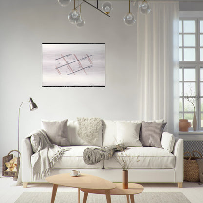 PIERCE FROM LOS FRANCISCO SAN ANGELES PORTFOLIO - Edward Ruscha Brushed Aluminum Print - 70x100 cm / 28x40 inches | Edward Ruscha Aluminum Print | Edward Ruscha Prints