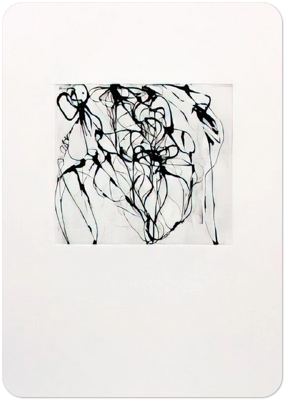 After Botticelli 3 - 1994 By Brice Marden Pack of 10 Post Cards | Brice Marden Post Cards | A6 (10.5 x 14.8 cm) - 4.1 x 5.8 inches