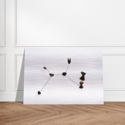 CONSTELLATION 1944 - Alexander Calder Brushed Aluminum Print - 70x100 cm / 28x40 inches | Alexander Calder Aluminum Print | Alexander Calder Prints