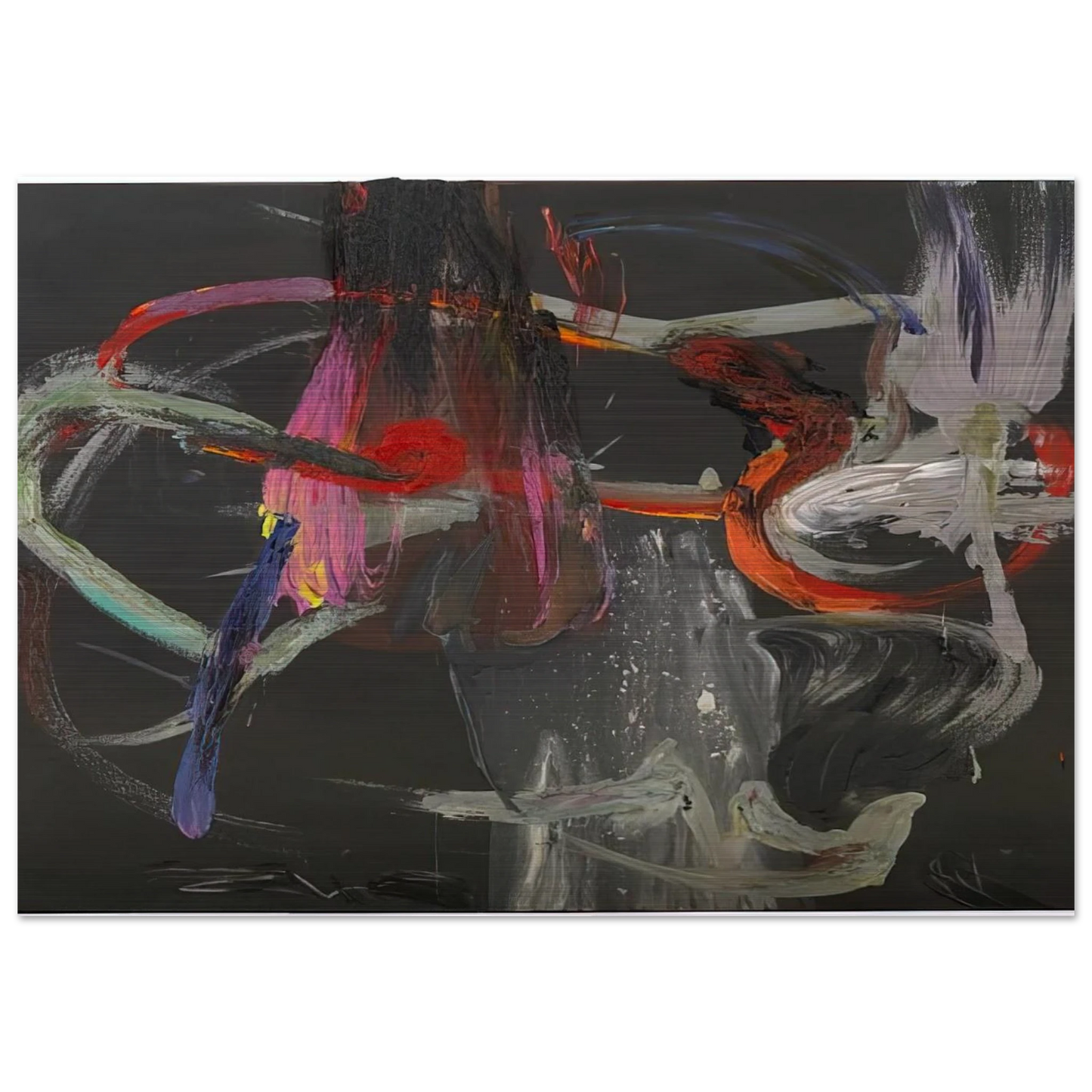 I Saw That #281 - 1984 - Stephen Mueller Brushed Aluminum Print - 70x100 cm / 28x40 inches | Stephen Mueller Aluminum Print | Stephen Mueller Prints