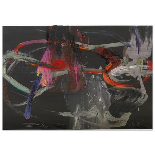 I Saw That #281 - 1984 - Stephen Mueller Brushed Aluminum Print - 70x100 cm / 28x40 inches | Stephen Mueller Aluminum Print | Stephen Mueller Prints