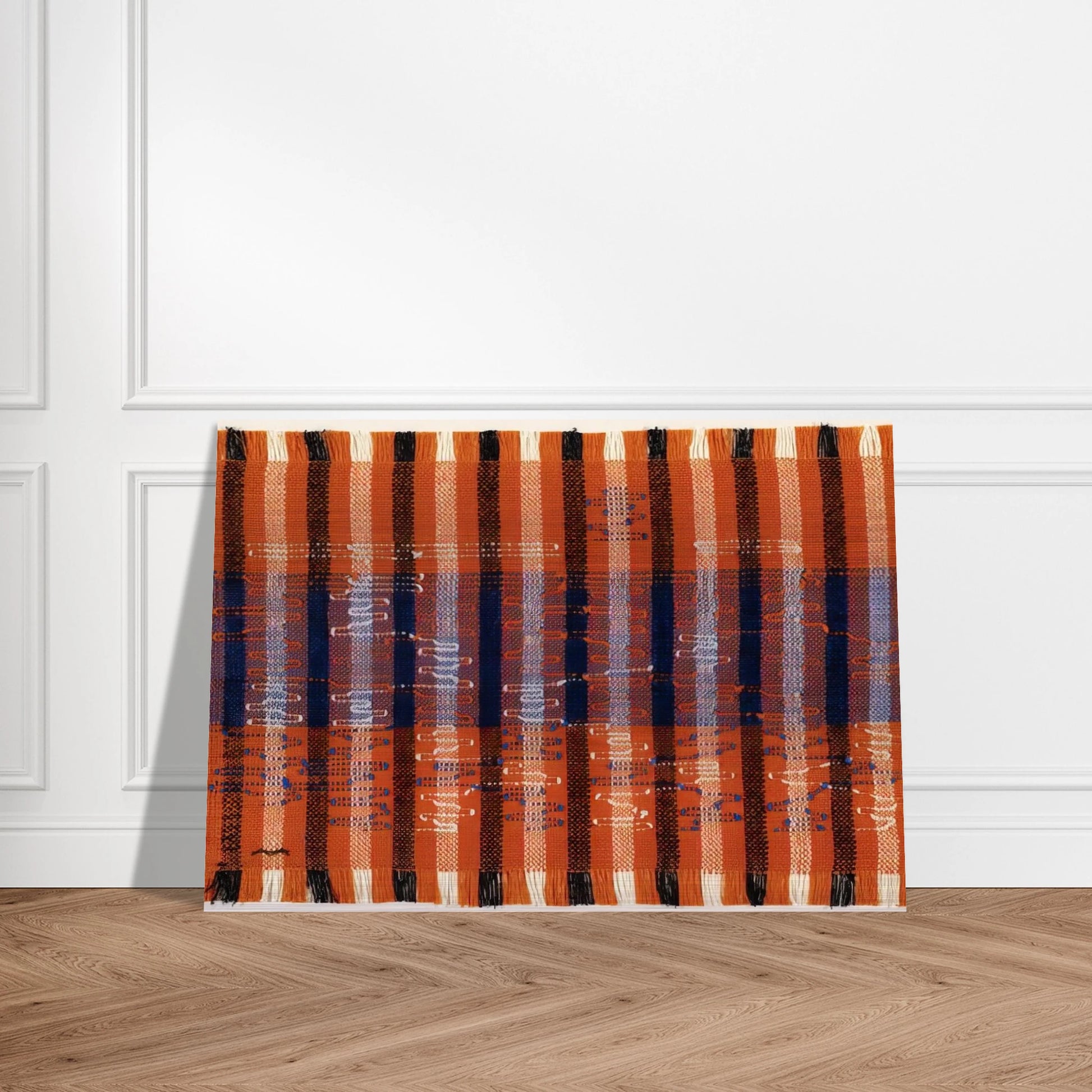 INTERSECTING 1962 - Anni Albers Brushed Aluminum Print - 70x100 cm / 28x40 inches | Anni Albers Aluminum Print | Anni Albers Prints