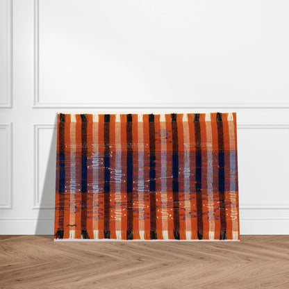 INTERSECTING 1962 - Anni Albers Brushed Aluminum Print - 70x100 cm / 28x40 inches | Anni Albers Aluminum Print | Anni Albers Prints