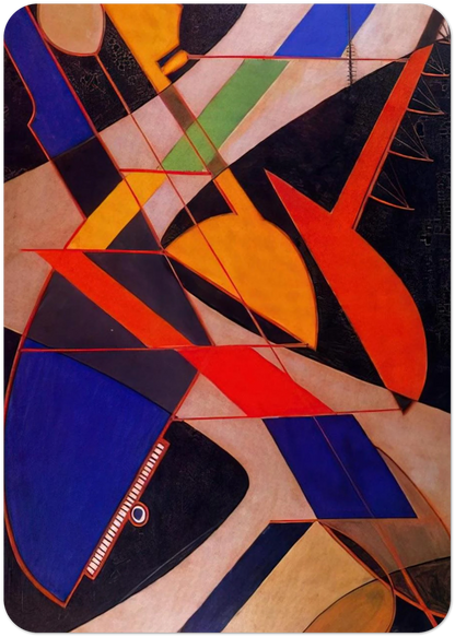 ORQUESTA SINFONICA 1916 By Man Ray Pack of 10 Post Cards | Man Ray Post Cards | A6 (10.5 x 14.8 cm) - 4.1 x 5.8 inches