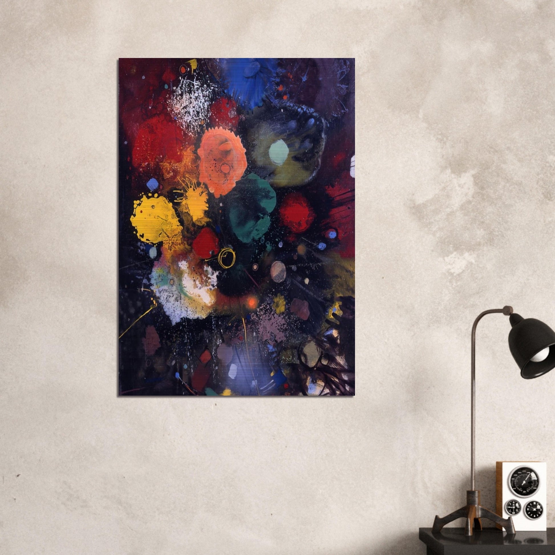 Flowers No. 5 - 1975 - Gebre Kristos Desta Brushed Aluminum Print - 70x100 cm / 28x40 inches | Gebre Kristos Desta Aluminum Print | Gebre Kristos Desta Prints