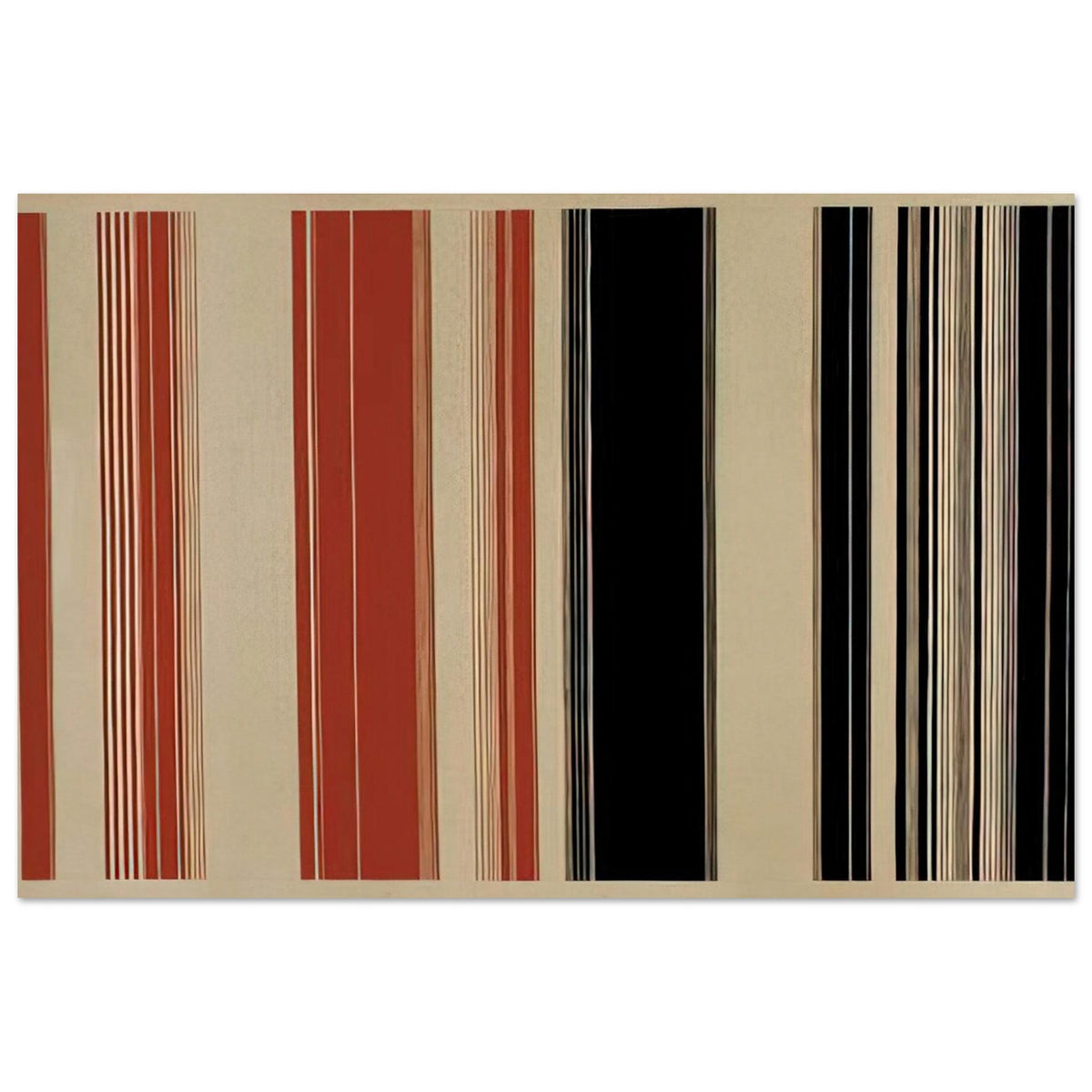 Algeria - 1982 - Gene Davis Art Prints - 100x150 cm / 40x60″ inches | Gene Davis Poster | Gene Davis Prints